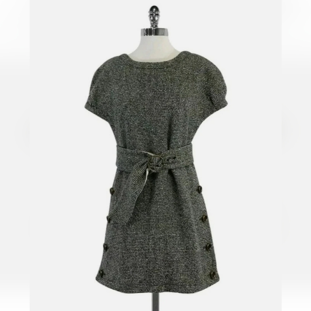 Marc by Marc Jacobs Black And White Tweed Dress Size XS